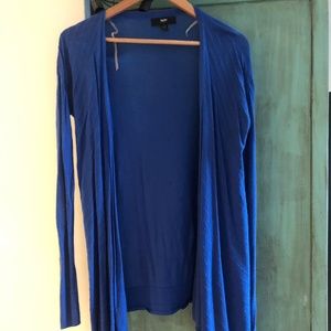 Mossimo Boho Style Blue Cardigan
